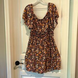 Floral Skater Style Dress